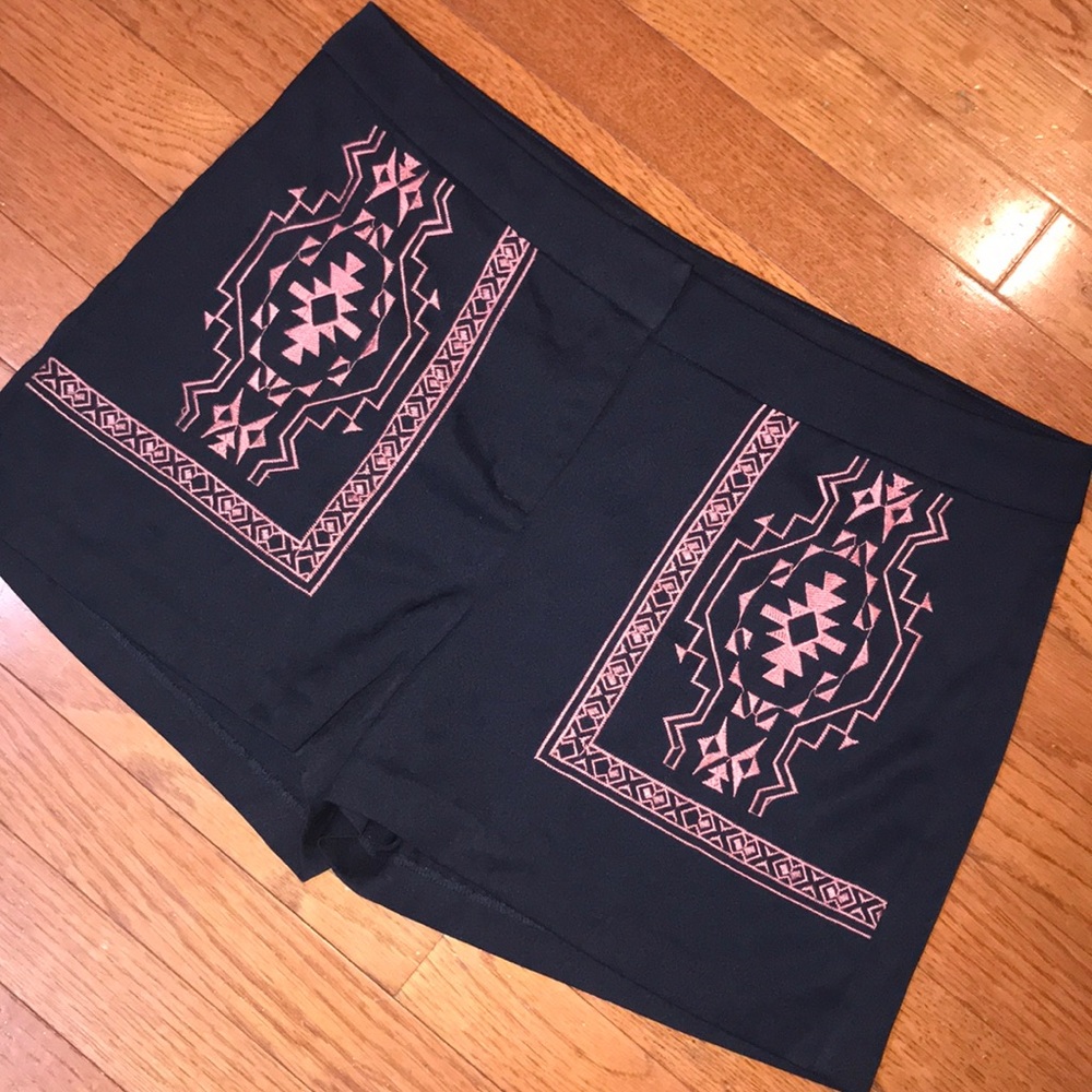 Cute Embroidered Shorts